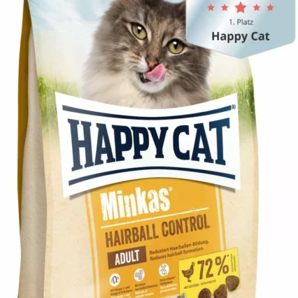 Happy Cat Minkas Hairball Control - Specially Formulated for Hairball Prevention