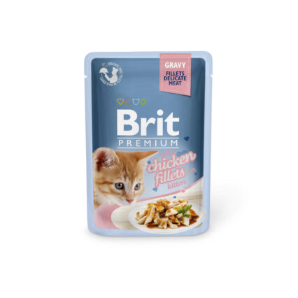 Brit Adult Chicken Fillet Pouch at MiniPetsWorld - Cat Gourmet