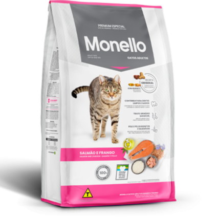 Monello Premium Salmon Adult Cat Food at MiniPetsWorld