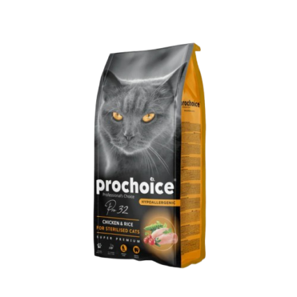 Prochoice Pro 32 Chicken & Rice | Adult Cats